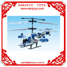 El regalo de la Navidad empaqueta al por mayor la función de vuelo lateral del helicóptero del rc de los juguetes 4ch y el LED
